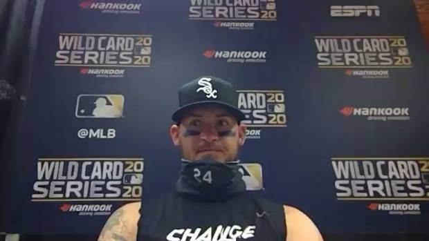 Yasmani Grandal Postgame WC G2 2020-09-30